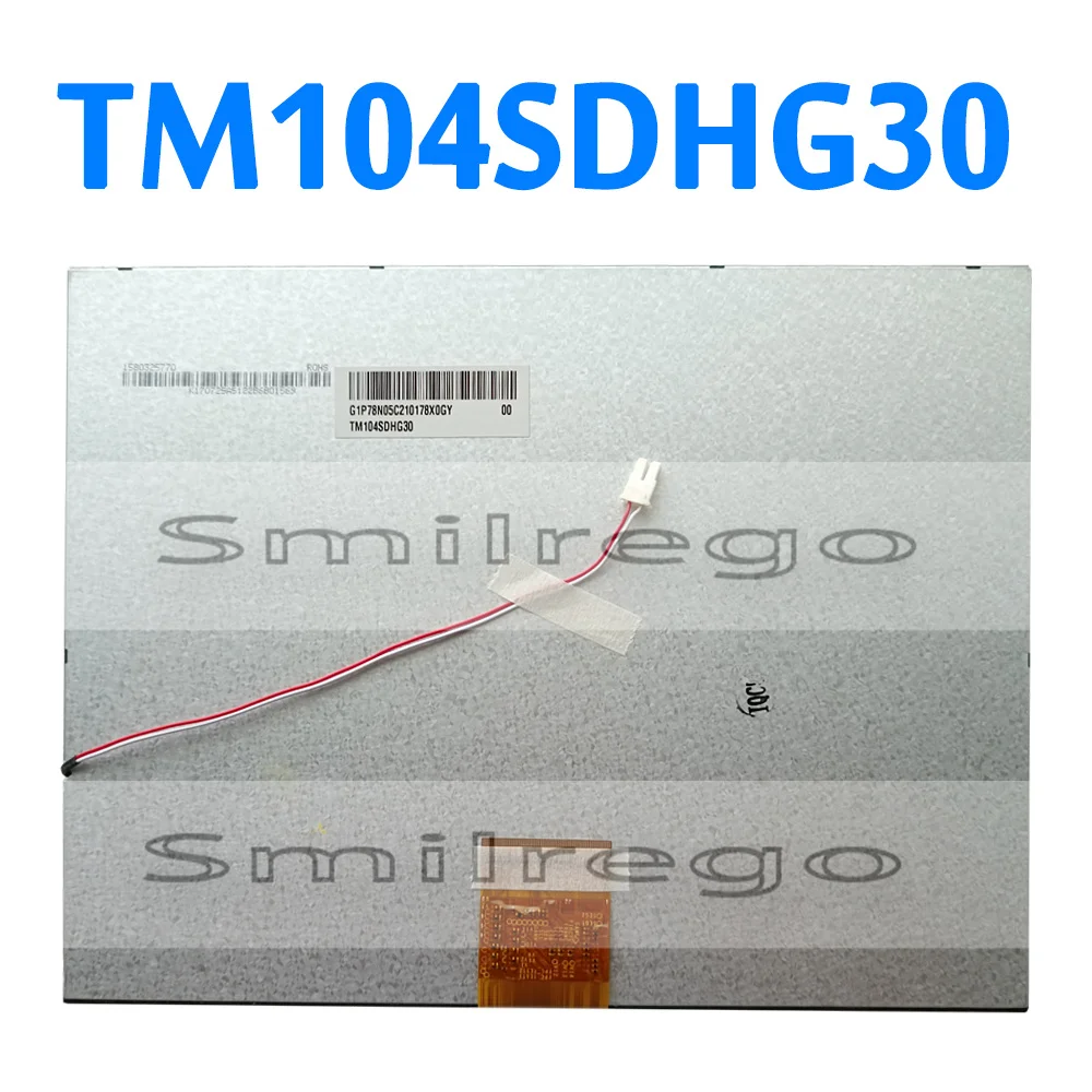 Оригиналната 10,4-инчов панел TM104SDHG30 TM104SDHG30-00 с LCD екран 800x600 за индустриално оборудване