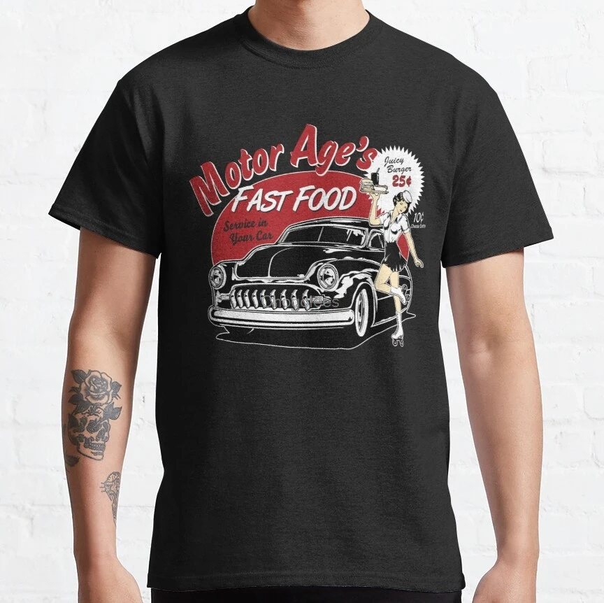 Мъжки t-shirt Motor Age Fast Food Дамски тениски