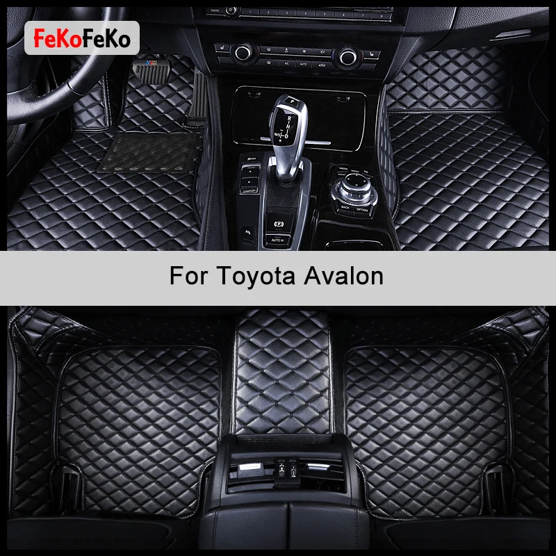 Автомобилни постелки FeKoFeKo по поръчка за Toyota Avalon, автоаксесоари, подложка за краката