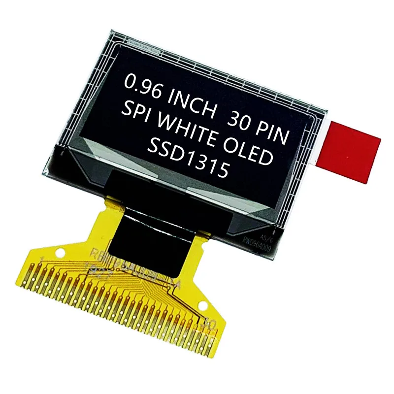 30P SPI 0,96-инчов white OLED екран SSD1315 автомобил с IC 128*64 Интерфейс IIC