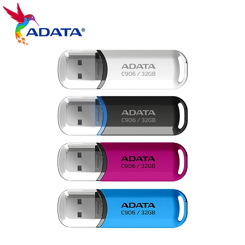 USB Флаш памет ADATA 8 GB 16 GB 32 GB 64 GB Оригинален Високоскоростна Флаш-Памет Flash Memory Stick USB2.0 U диск за КОМПЮТЪР USB Стик