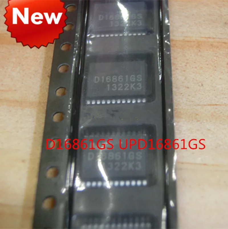 оригинален D16861GS UPD16861GS SSOP24, чип драйвер за запалване на автомобила