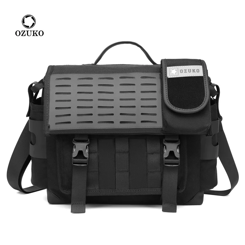 Мъжка чанта-месинджър OZUKO, чанти през рамо, мъжки модни градинска функционална чанта, мъжка водоустойчива чанта през рамо с голям капацитет