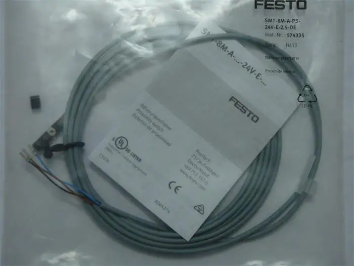 Нов оригинален сензор FESTO SMT-8M-A-PS-24V-E-2,5-OE 574335