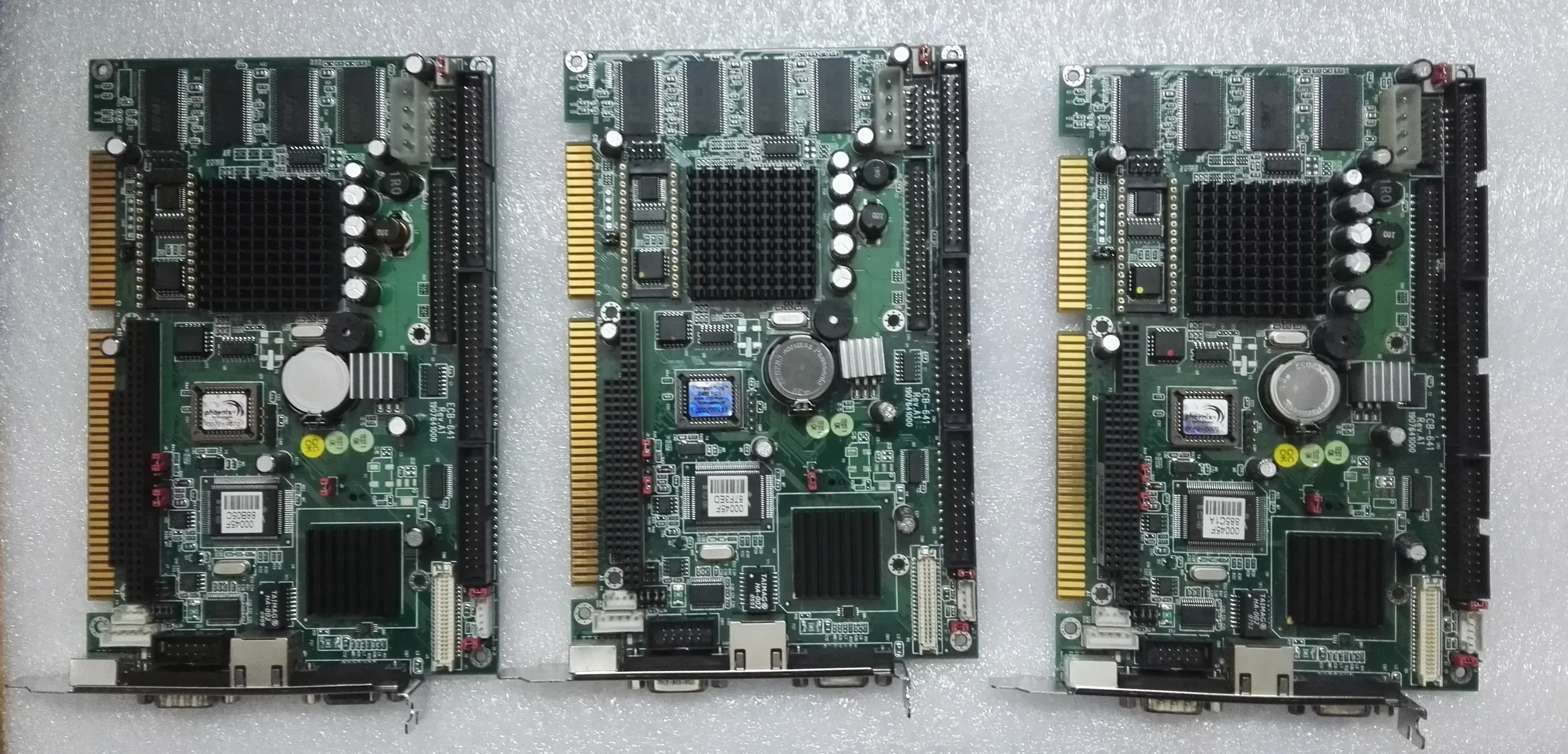 Процесорна карта PICMG10 На борда На CPU RAM LVDS ECB-641 REV: A1 Нова оригинална такса IPC ECB 641 ISA Слот Индустриална дънна платка Половин размер