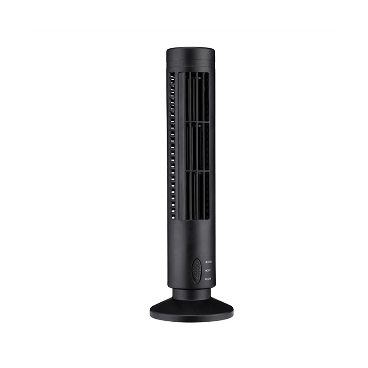 Нова кула вентилатор USB, безлопастной вентилатор, кула електрически вентилатор, мини-вертикален климатик, безлопастной стоящ вентилатор, черен