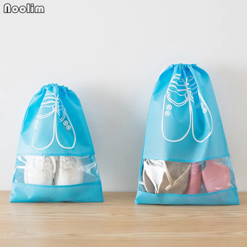 NOOLIM, 10 бр/опаковане., чанти за съхранение на обувки, чанта за пране на съвсем малък, удобни чанти за обувки от нетъкан текстил за пътуване и за дома