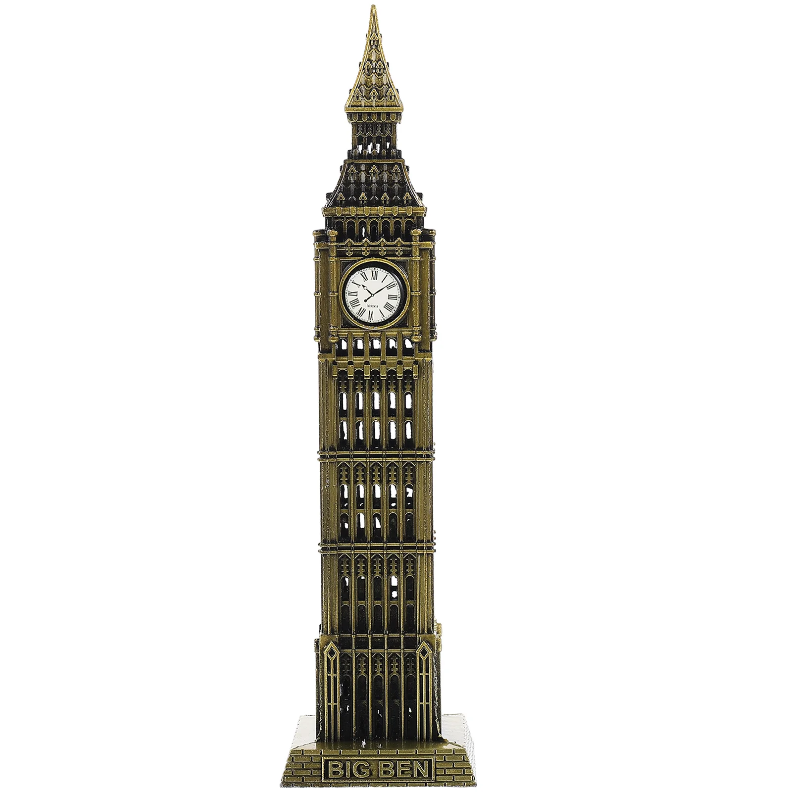 Модел метална сграда Биг Бен в Англия, украшение, забележителностите на Лондон, Модел метална сграда в Англия, модел Лондонската забележителност, за украса