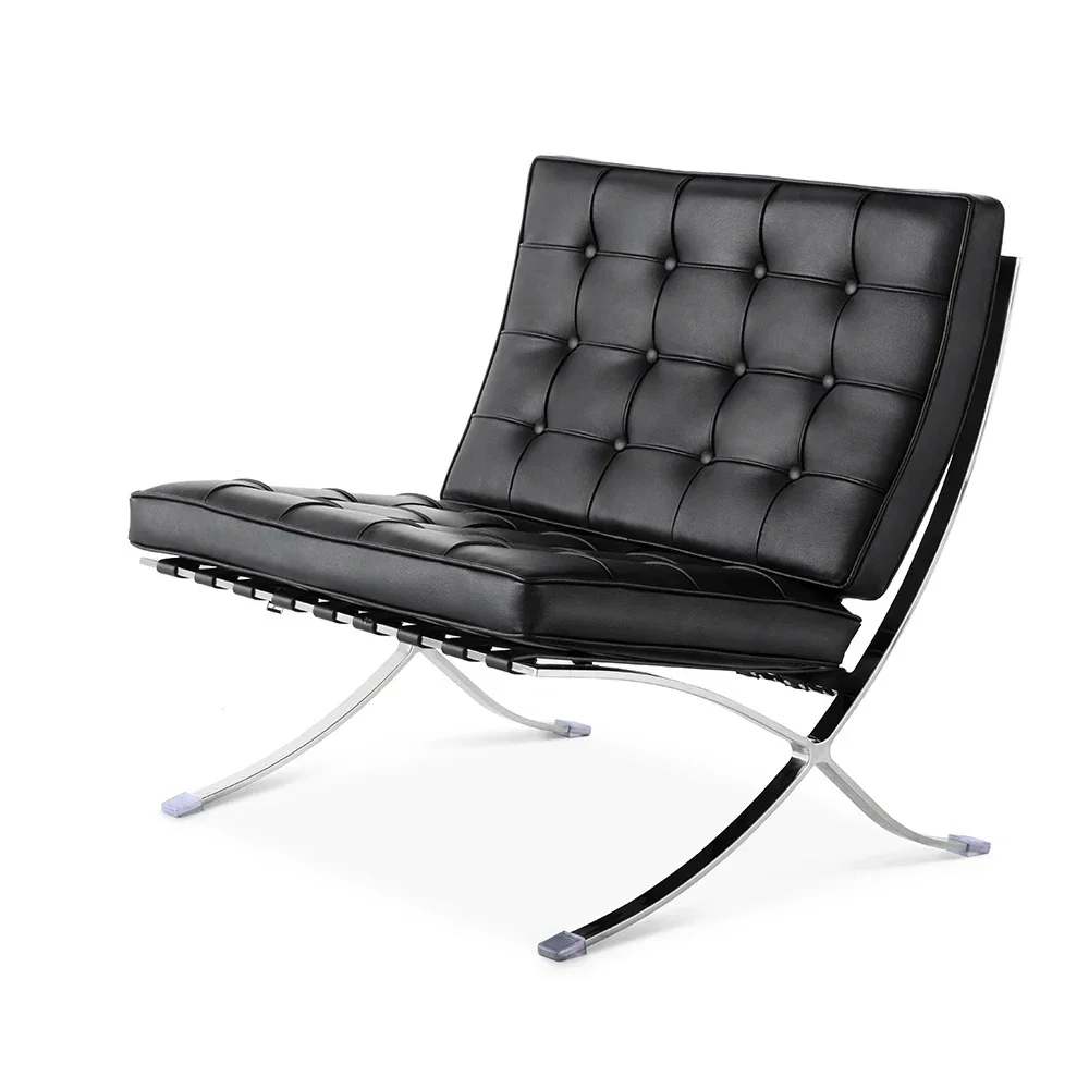 Италия луксозни кожени офис кресла за почивка Модерен шезлонг за хол