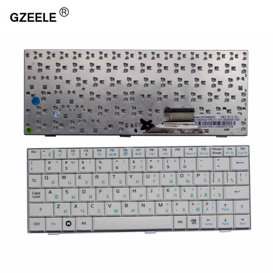 GZEELE руска Клавиатура за лаптоп ASUS EeePC EPC700 EPC900 ЕПК 900 900HD 900A 901 902 ЕПК 700 700HA 701SD 900 702 2G 4G 8G BG