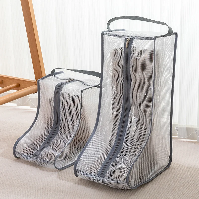 чанта за съхранение на обувки Водоустойчив пылезащитная прозрачна чанта за защита на обувки преносим джоб за обувки джоб за домашно съхранение при пътуване