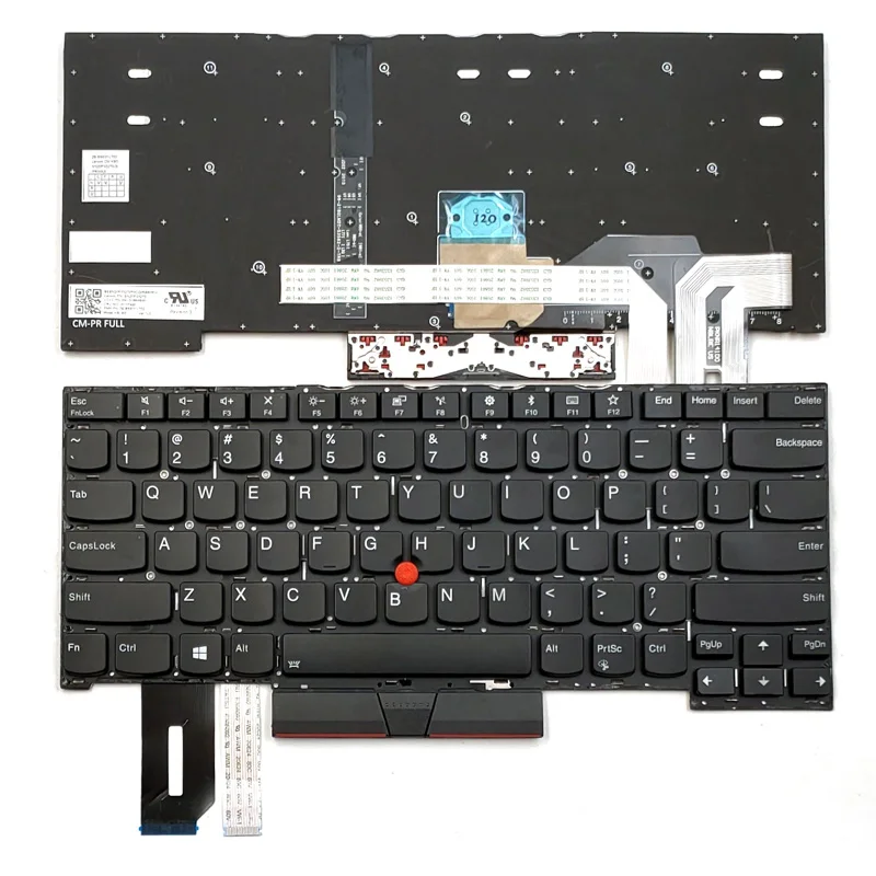 Новата Клавиатура за лаптоп Lenovo ThinkPad P1 Gen1 Gen2 Type 20MD 20ME 20QT 20QU Американски Черен Цвят С подсветка SN20R66042 SN20R66067