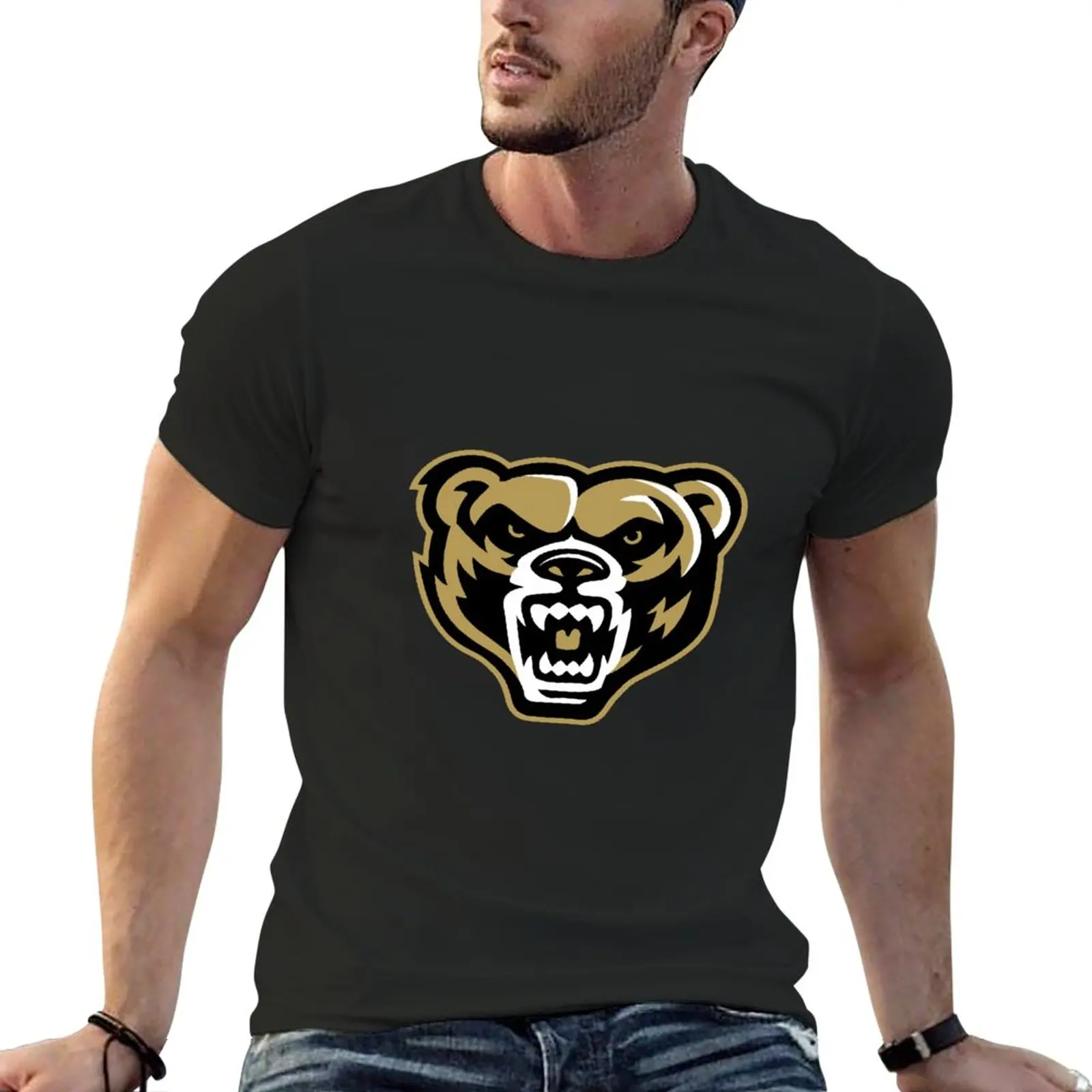 Тениска Oakland Golden Grizzlies, тениски по поръчка, потници, мъжки тениски