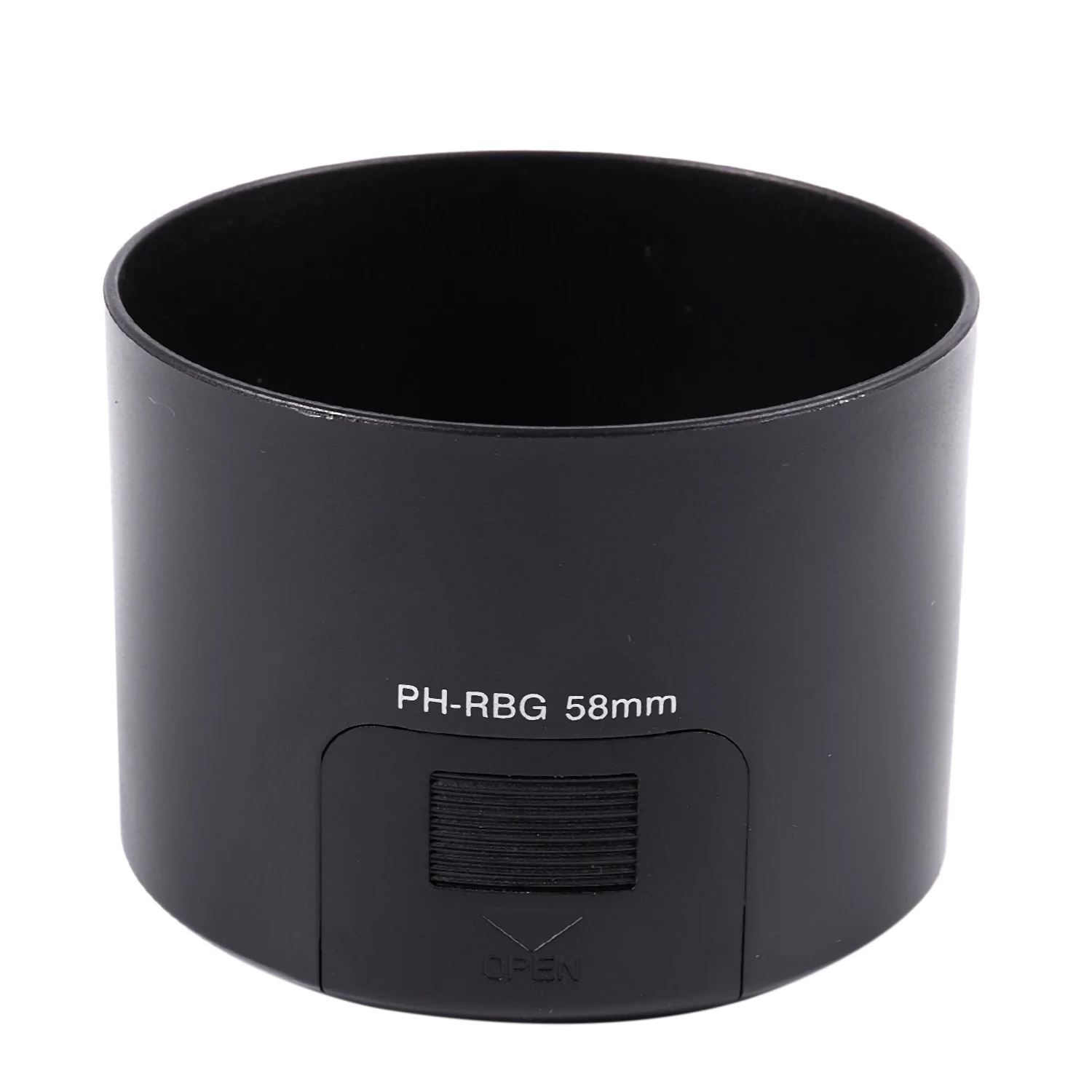 Сенник за обектив обектив PH-RBG 58 мм черна за Pentax SMCP-DA 55-300 мм f/4-5.8 ЕД