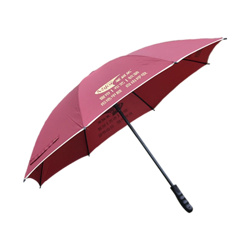 Фабрично едро рекламен чадър по индивидуална поръчка на рекламен чадър за голф с логото на