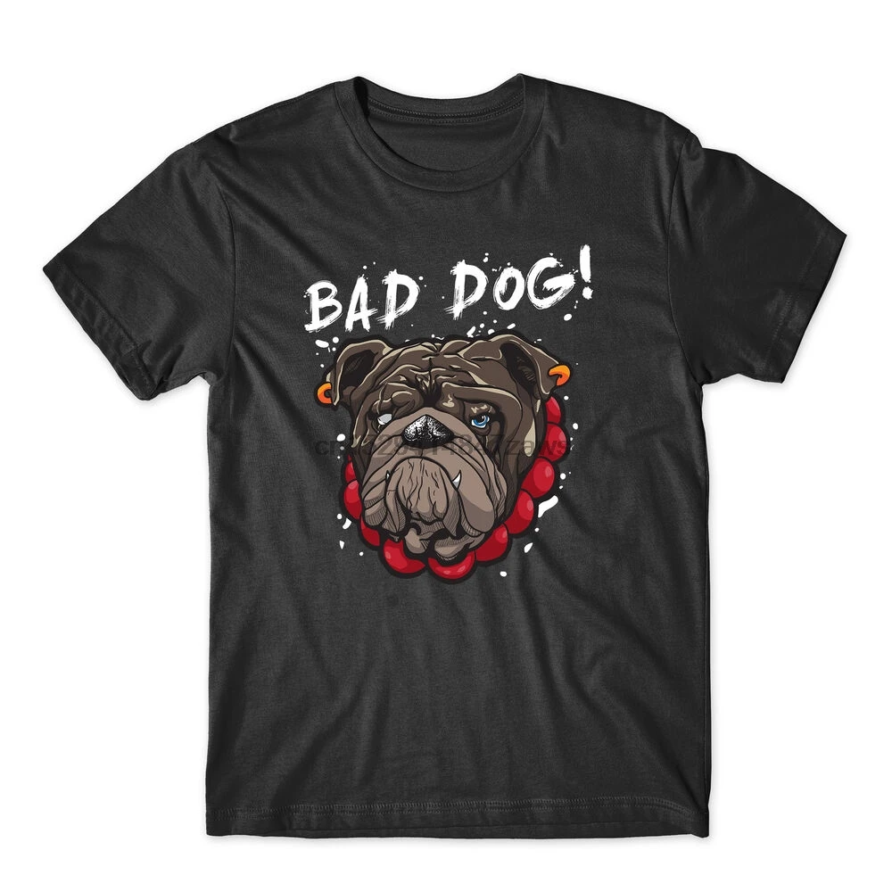 Тениска Bad Dog, мъжки и дамски тениска Бул Dog Angry Face