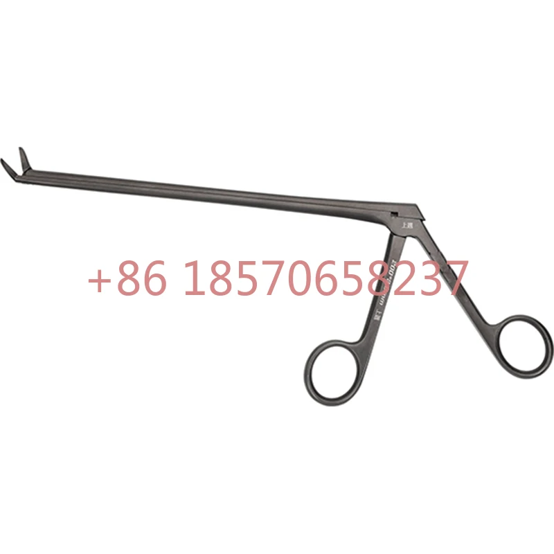 Професионални Хирургически Инструменти Rongeur с диаметър 220 мм с Прави Черни Пружини