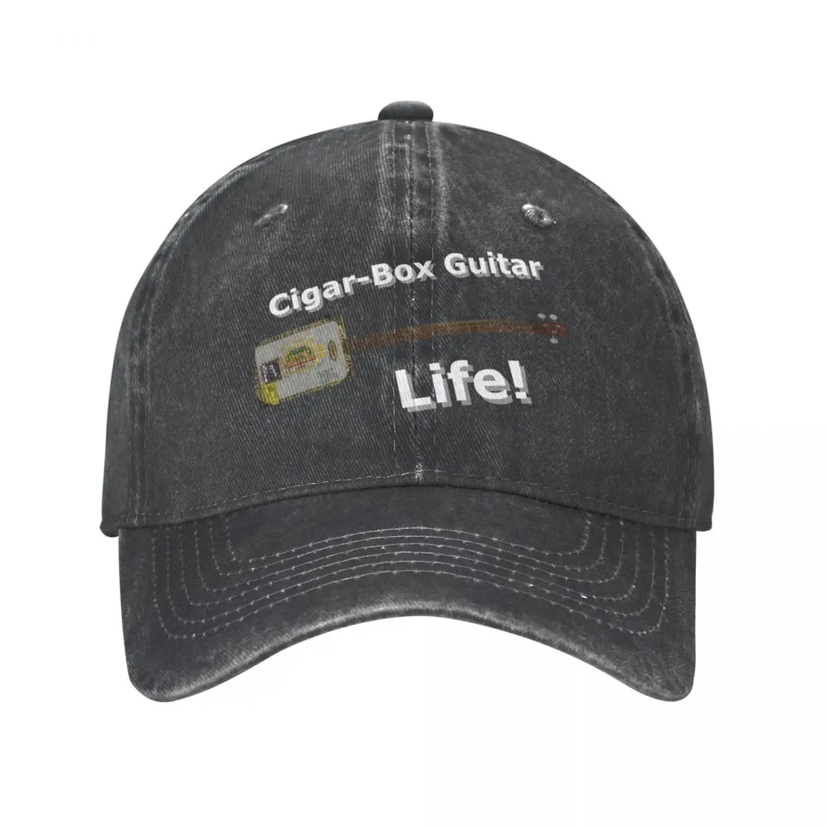 Кутия за пури Guitar Life 1, Ковбойская шапка с бели букви, модни плажната луксозна мъжка шапка, дамска шапка, мъжки