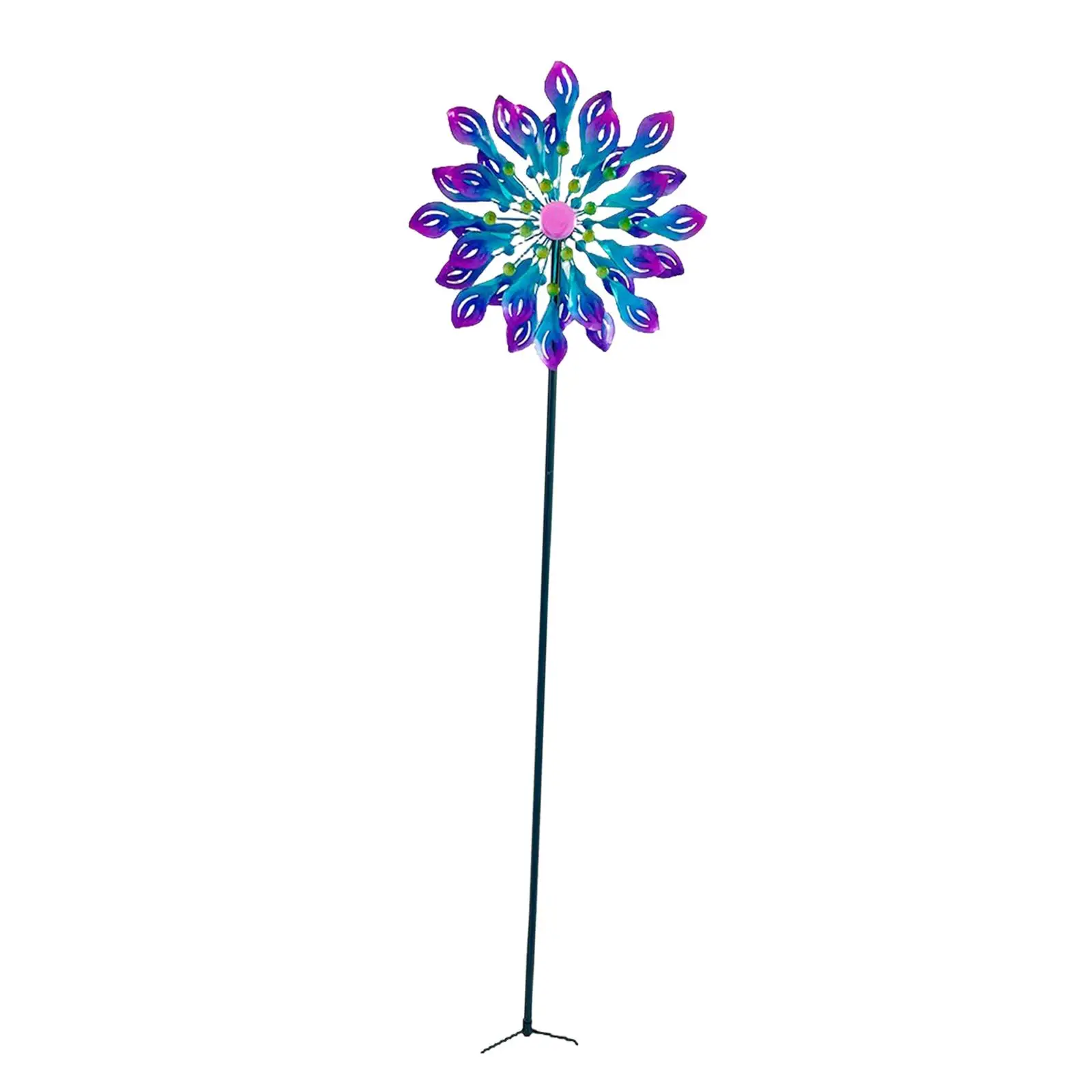 Вятърна мелница във формата на цвете с диаметър 71 инча за вятърна мелница в задния двор