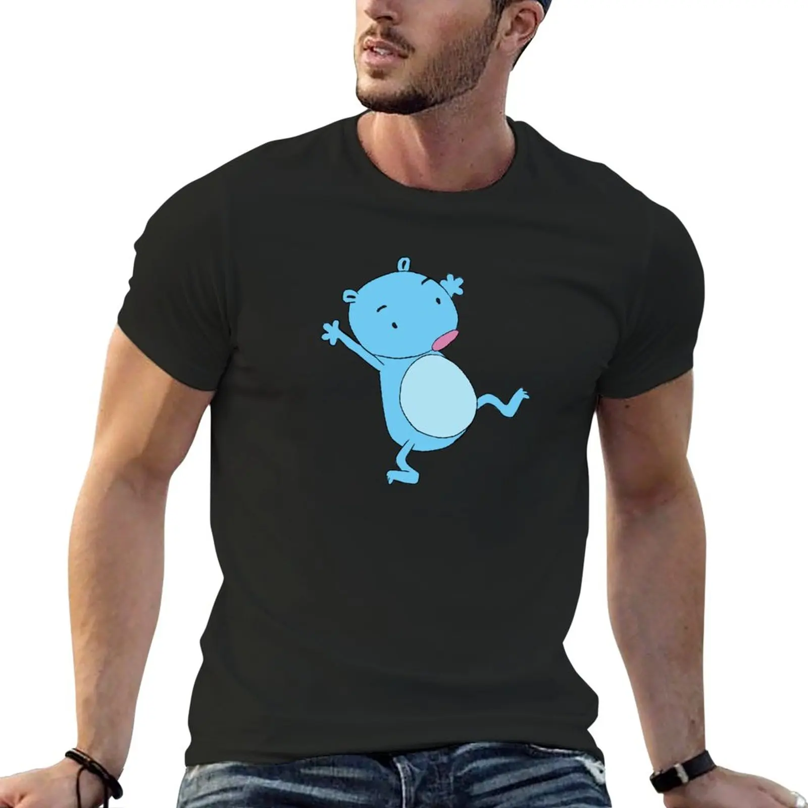 Тениска Mr. Guinea Pig с графичен дизайн, облекло за хипита, тениски по поръчка, създайте своя собствена тениска с тежки тежести за мъже