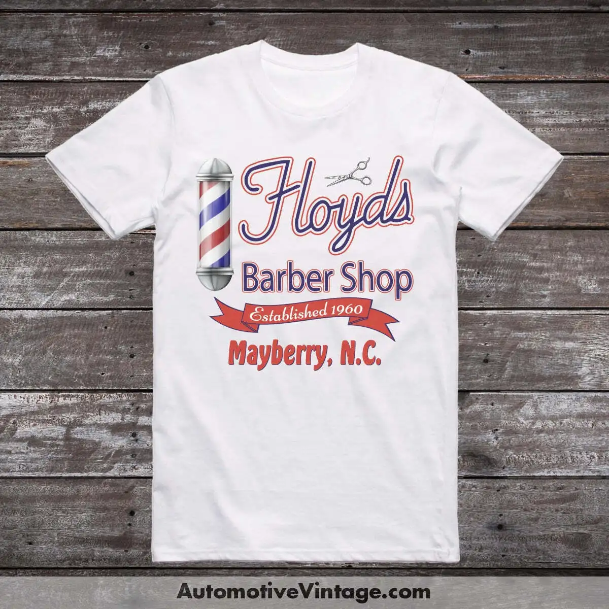 Телевизионна тениска Andy Griffith Floyd Barber Shop