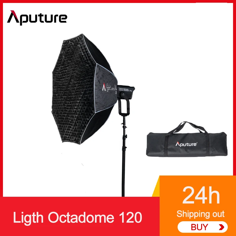 Aputure Light OctaDome 120 Софтбокс Umbrella Octagon Softbox с Монтиране Bowens Рефлектор за Aputure LS 1200d Pro 600d Про 600x Pro