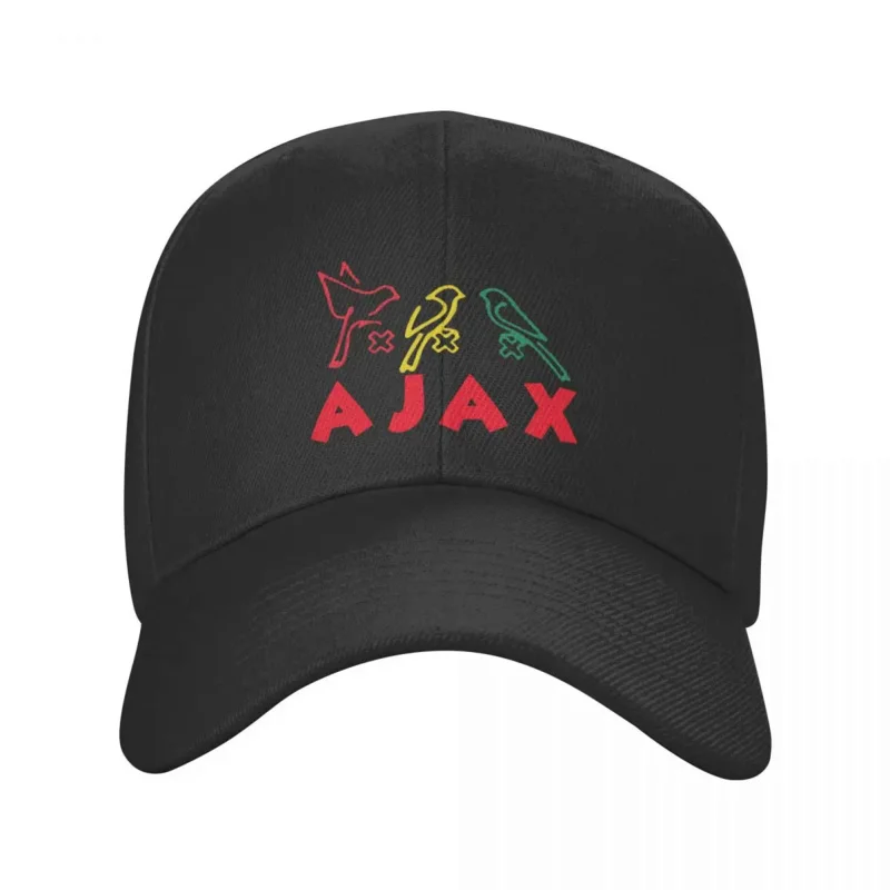 Бейзболна шапка с писмото принтом За мъже и жени, Регулируем Шапка за татко от Амстердам, Улични шапки, шапки за шофьори на камиони