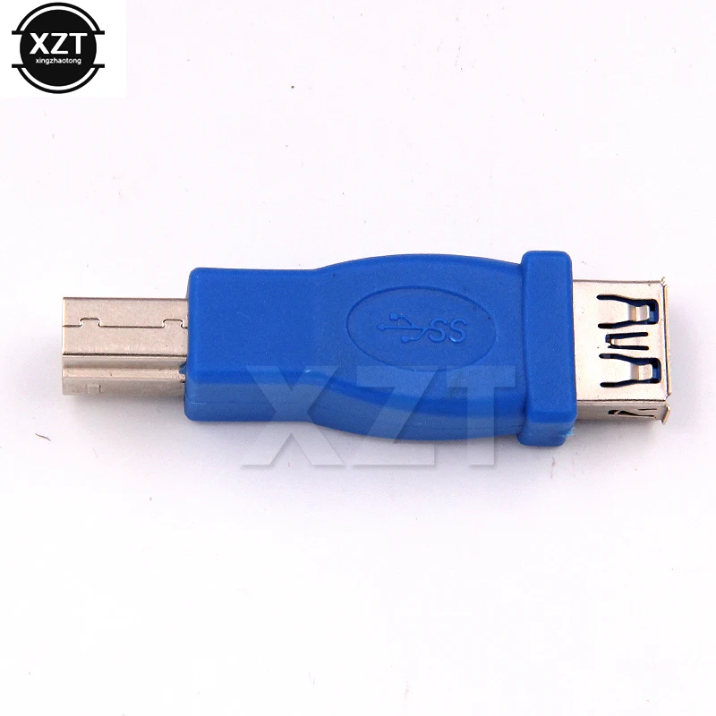 USB 3.0 Тип A Женски - тип B штекерный адаптер USB3.0 Конвертор AF в BM