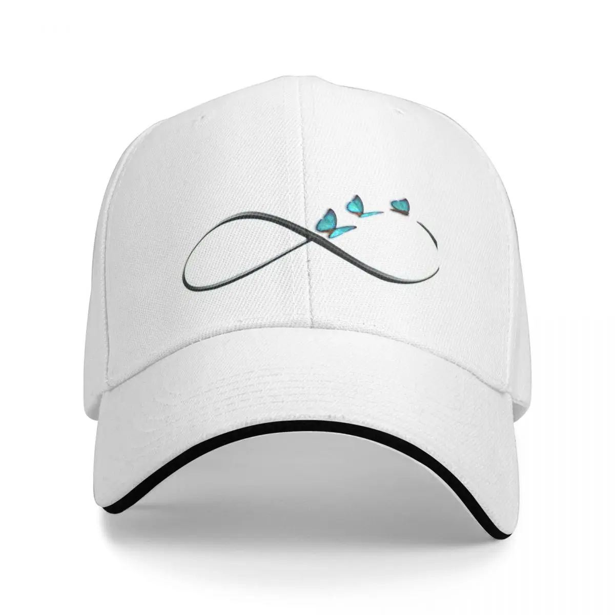 бейзболна шапка на infinity butterflies Cap, луксозна мъжка шапка, шапки за мъже и жени