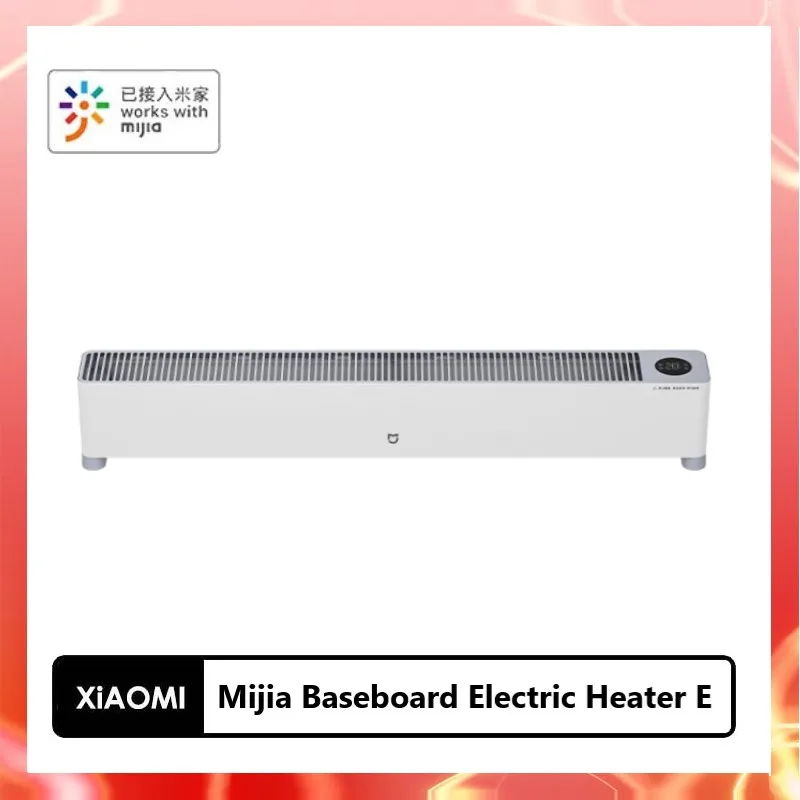 Електрически нагревател Xiaomi Mijia Baseboard E 2200W Home с интелектуален на горивото бързото изгаряне с помощта на приложения Mijia