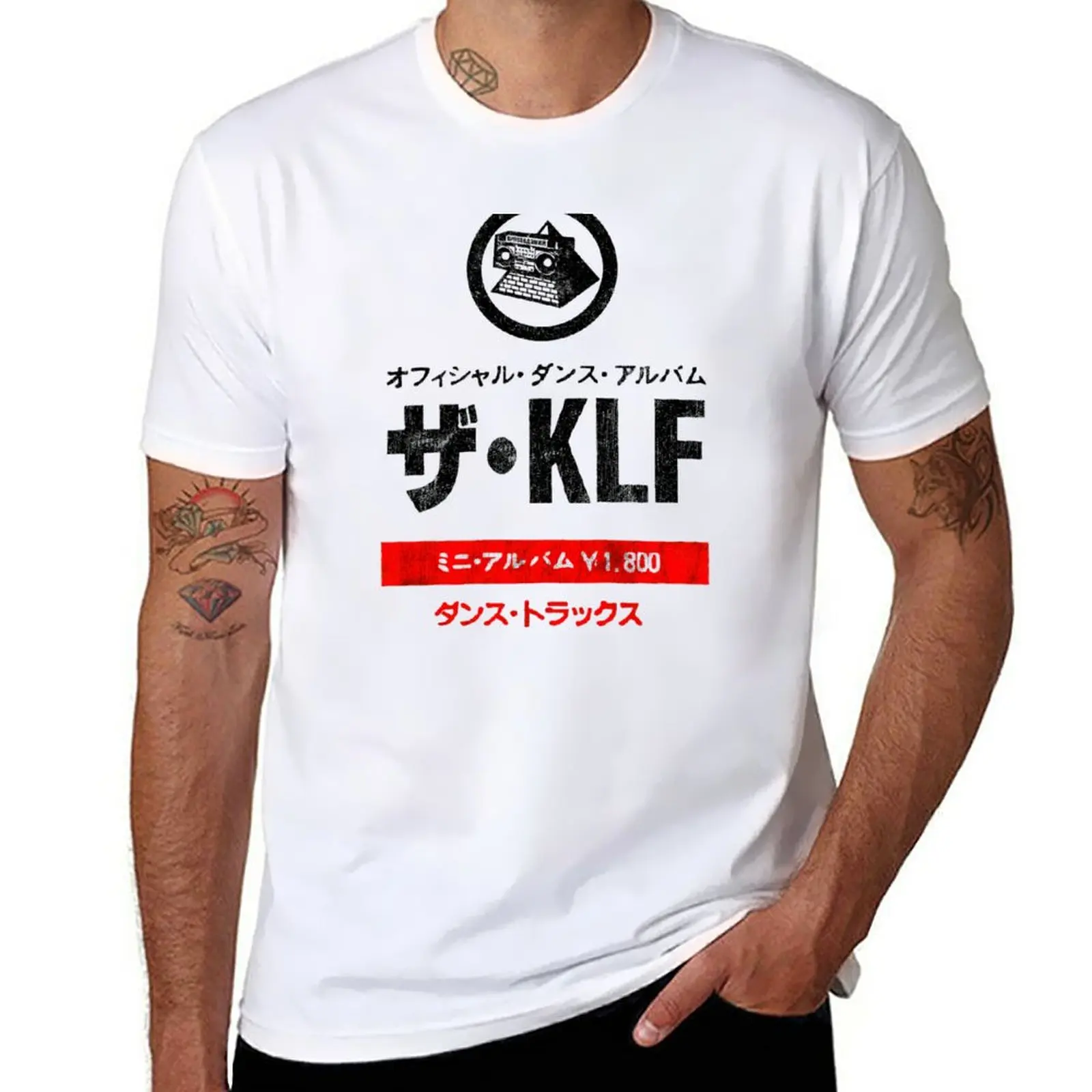 klf japan реколта черна тениска txt, блуза, риза с котки, дрехи от аниме, тениски по поръчка, плътно прилепнали тениски за мъже