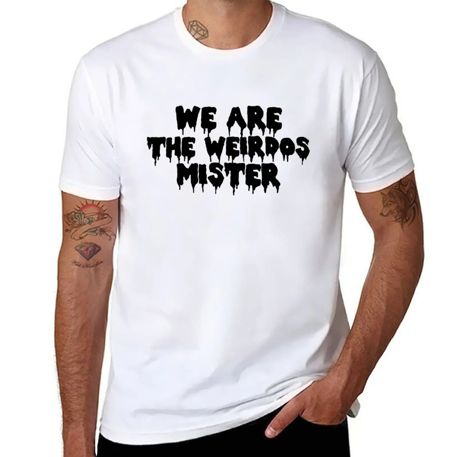 Нова тениска The Craft We Are the Weirdos, тениски оверсайз, ризи с къс ръкав, къси мъжки дрехи