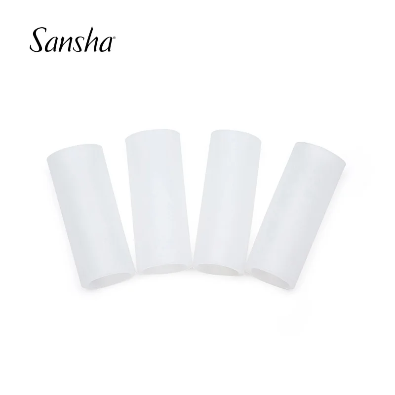 Sansha Удобна силиконова подплата за защита на чорап с отворен/затворен тип за пуантов 91AI0002S
