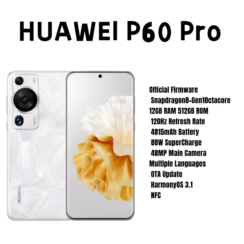Офис Новият смартфон Huawei P60 Pro 6,67 