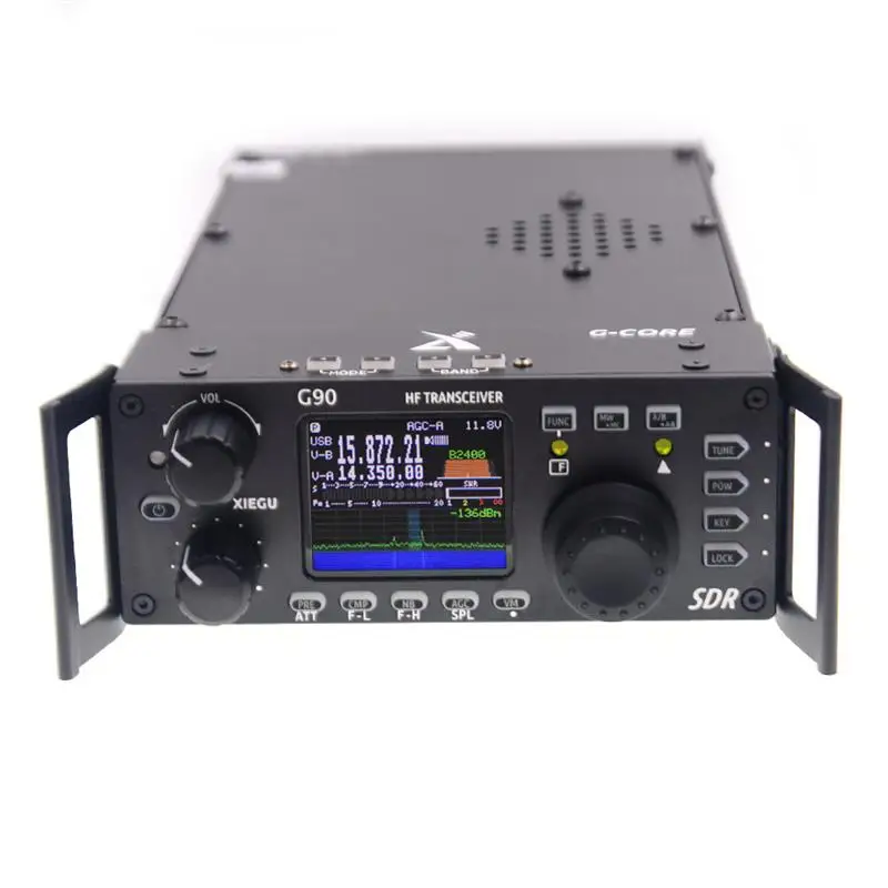 Xiegu G90 0,5-30 Mhz КВ радиолюбител 20 W SSB/CW/AM/FM СПТ Структура с Вграден Автоматичен Антенным Тунер КВ Радиостанцията