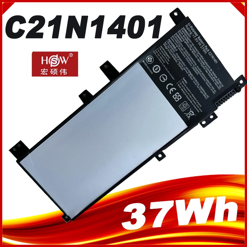 Нова Батерия C21N1401 За Asus X455L X455LA X455LD X455LJ A556U Y483L