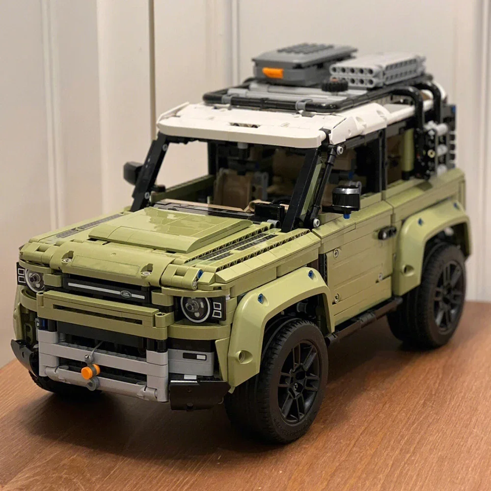2023MOC Суперавтомобил Land Rover Defender 