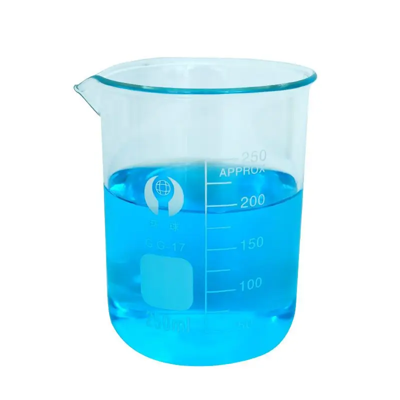 Стъклени мерителни чашечные везни, Термостойкая лаборатория прозрачна стъклена чаша с топъл, бутилка за вода обем 25/50/100 ml