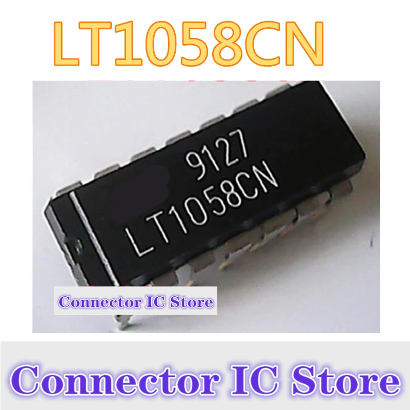 Нов оригинален LT1058CN LT1058 внесени четири чип операционен усилвател DIP-14 power manager