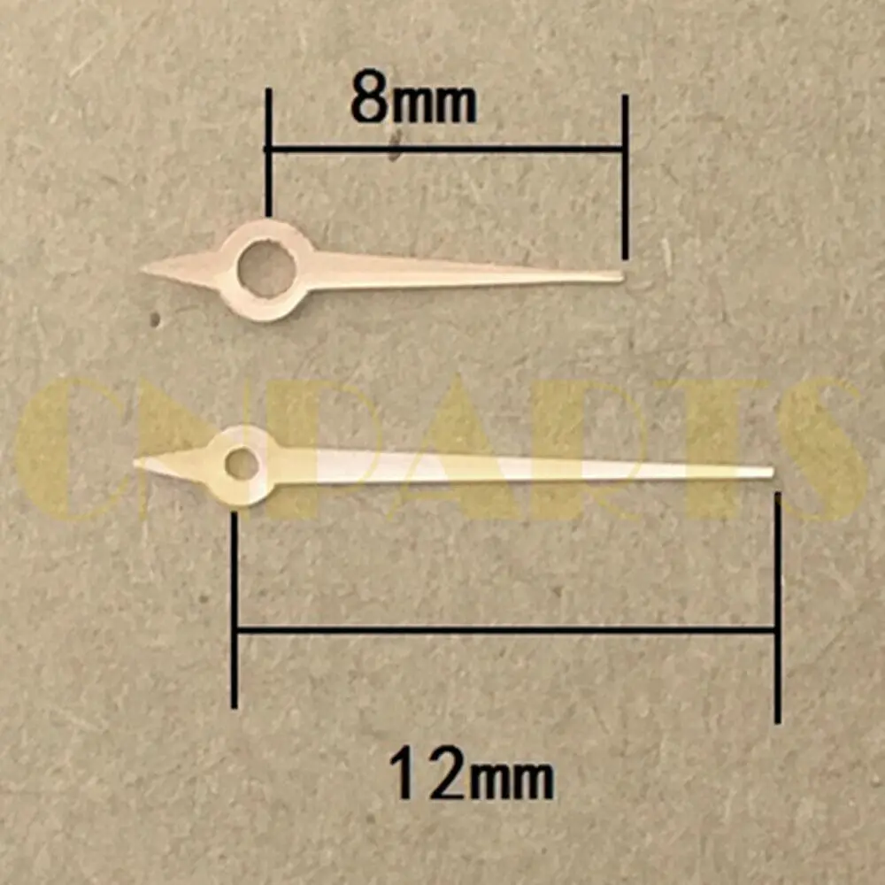 часовникът под формата на Розово-златни стрели 12 мм за Кварцов механизъм Hattori Epson VJ34