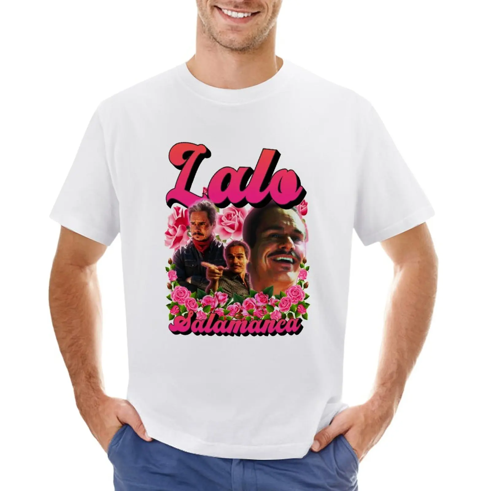 Реколта тениска Lalo Salamanca по-Добро Покана Saul, мъжки t-shirt-контрабандист в ретро стил, тениска Breaking Bad