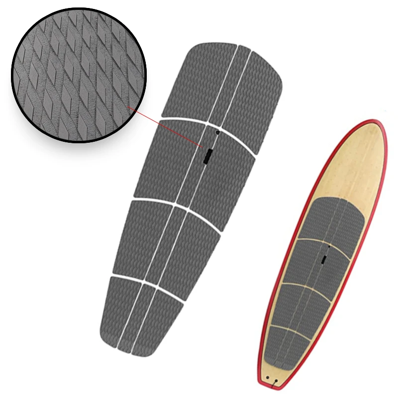EVA Sup Дъска Палубная тампон 12 бр./компл. Дърпане Тампон за дъски за сърф, Принадлежности за сърфиране, Тракшън накладки за краката, премахване на крайните накладки за краката