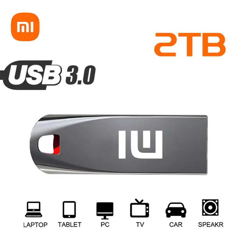 Xiaomi 2TB USB Метална Карта Memory 1TB 512GB 256GB 128GB Водоустойчив Usb-Стик Преносимо съхранение Pen Drive За ps5 ps4 ps2