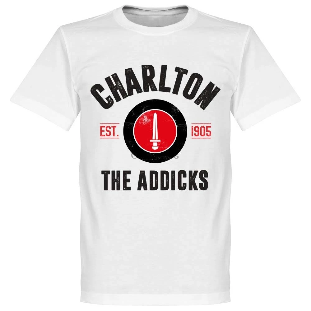 Тениска Retake Charlton Athletic Established, бяла