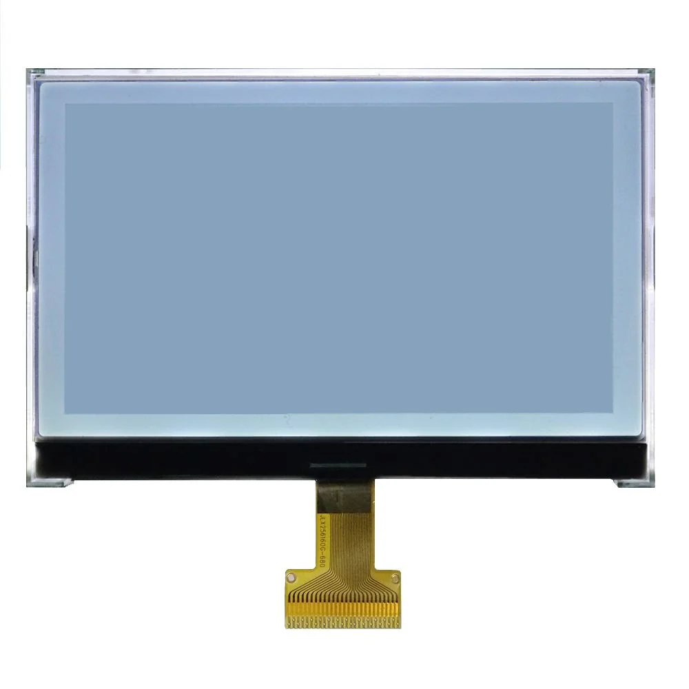 256160 КПГ ST75256 LCD дисплей LCM дисплей панел Бял син цвят на 26 пин SPI сериен интерфейс паралелен порт IIC I2C 3.3 V VDD