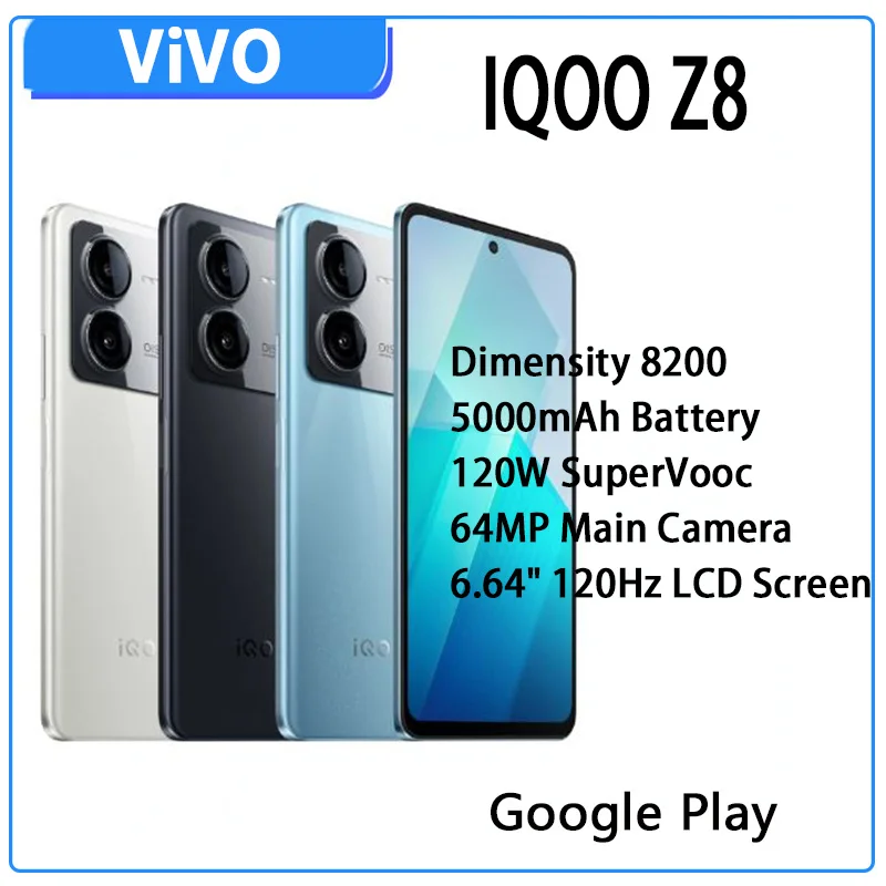 Мобилен телефон Vivo IQOO Z8 5G 6,64 