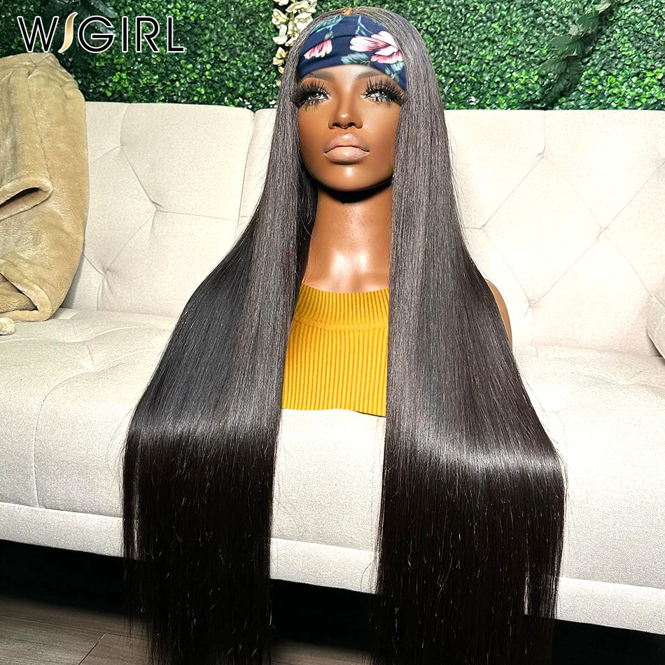 Перука с завитком на главата, от човешки коси, дълги бразилски директни естествени перуки машина за производство на черни жени