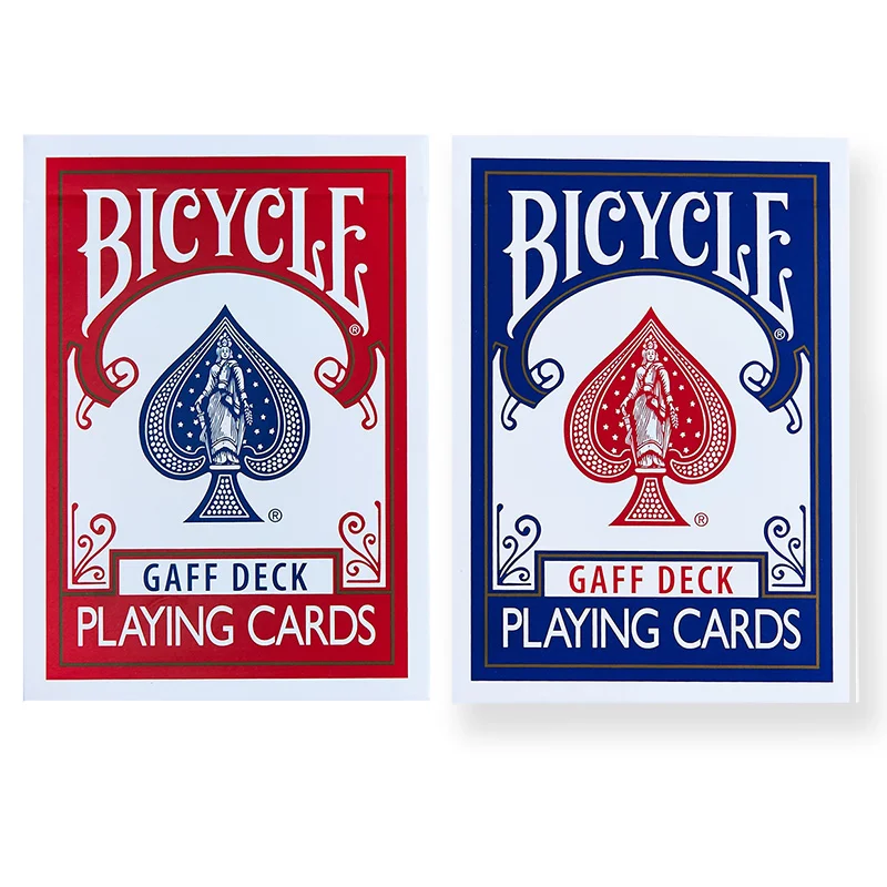 Велосипеден направи гаф Тесте Карти за игра Червено/Синьо-Рядко Ограничен Покер Славата на Магически Карти Специален Реквизит в Близък План Магически Трик за Магьосник