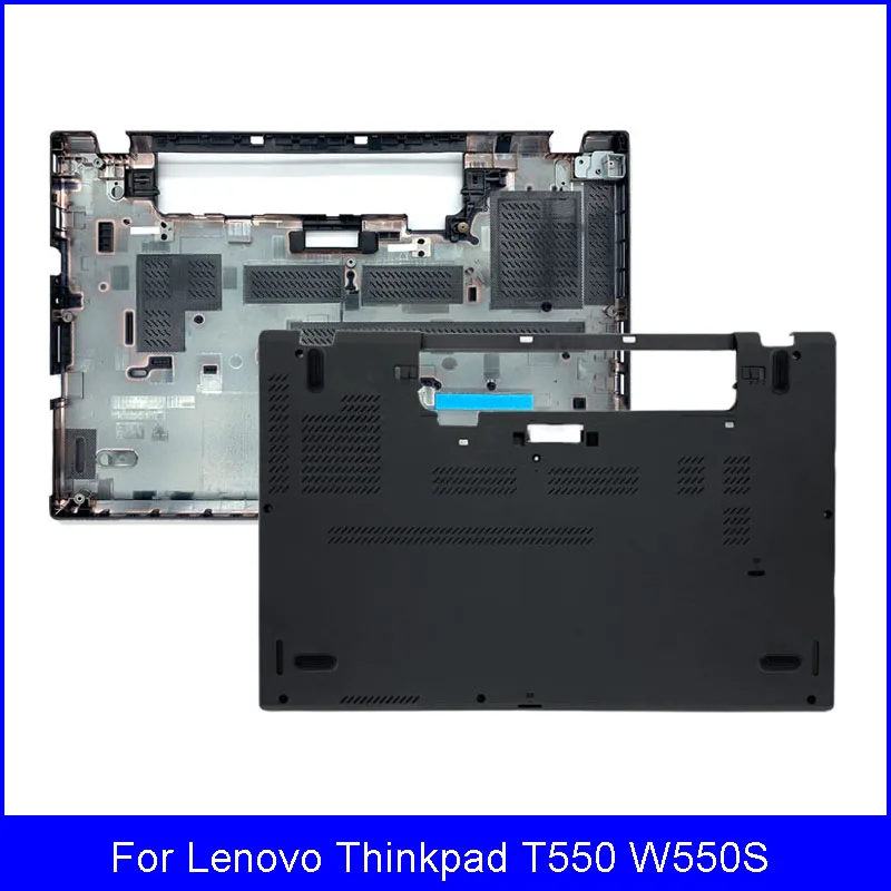 НОВИЯТ Долен корпус за лаптоп D Cover Долната капачка за Lenovo Thinkpad серия T550 W550S Черен