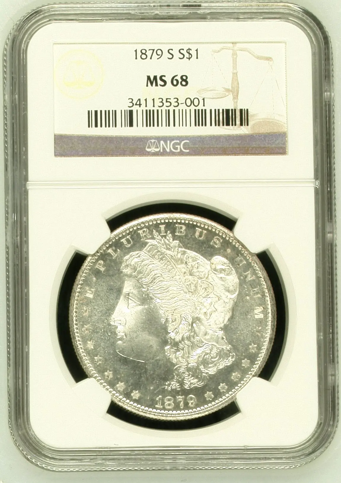 Монети Морган 1879 S